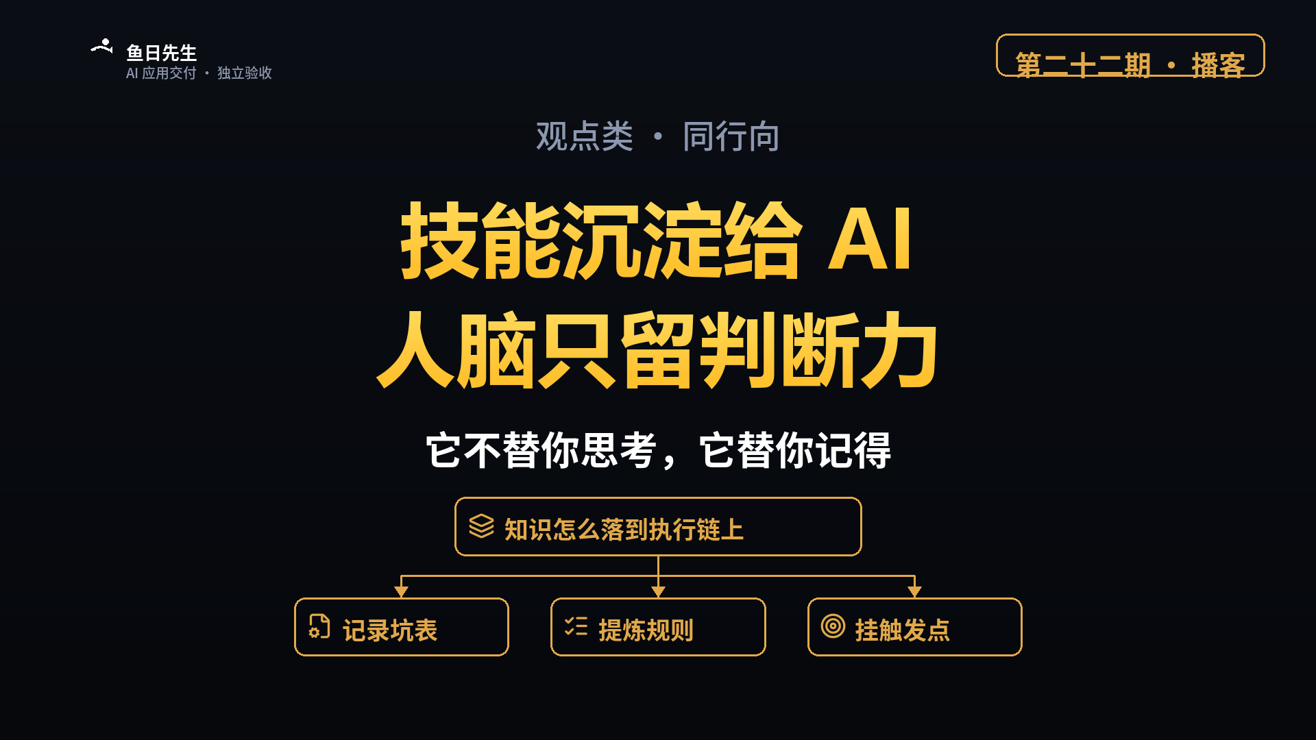 技能沉淀给 AI 封面